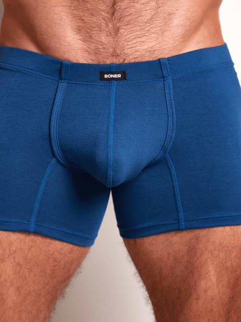 Bóxer clásico en algodón para hombre | BONER - Petróleo